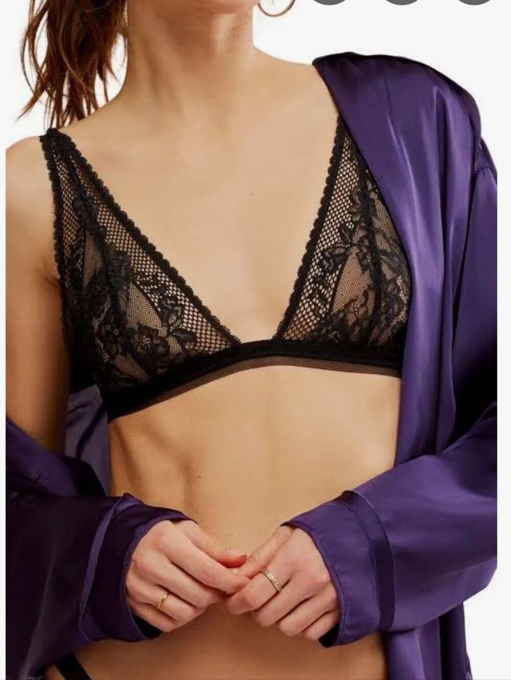 Free People Women  Fp Reya Lace Bralett